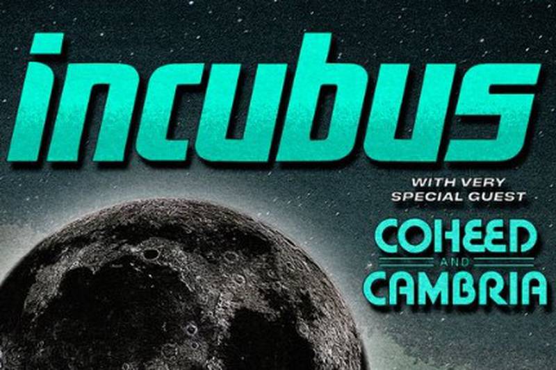 Incubus, Coheed and Cambria to perform in Wilmington on May 23