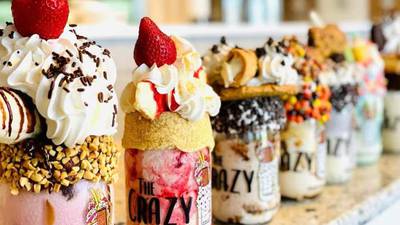 The Crazy Mason Milkshake Bar is now open! 